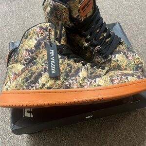 Supra Men's Multicolor Camouflage High-Top Sneakers